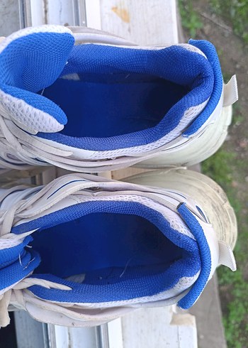 Beyaz Bağcıklı erkek Spor Ayakkabı balencıaga marka - Görsel 5