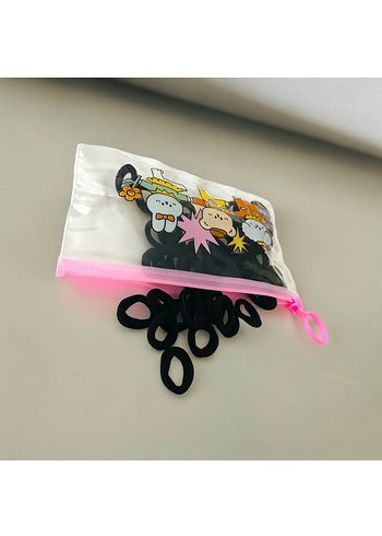 saç kırmayan siyah çocuk tokası - Görsel 2