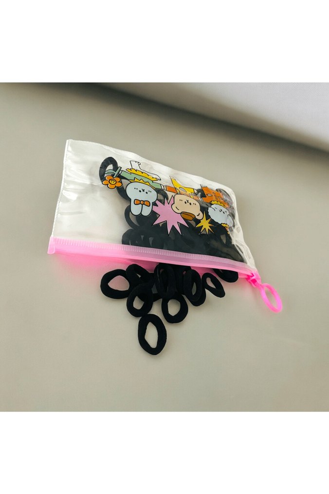 saç kırmayan siyah çocuk tokası  - Görsel 2