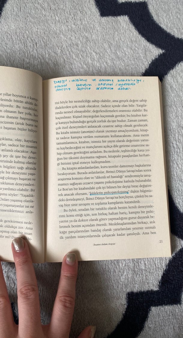 İnsanın Anlam Arayışı - Viktor E. Frankl - Görsel 3