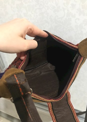 Renkli Bohem Kadın Çapraz Çanta - Görsel 4