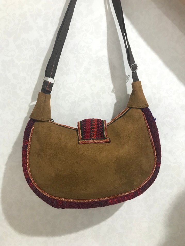 Renkli Bohem Kadın Çapraz Çanta - Görsel 3