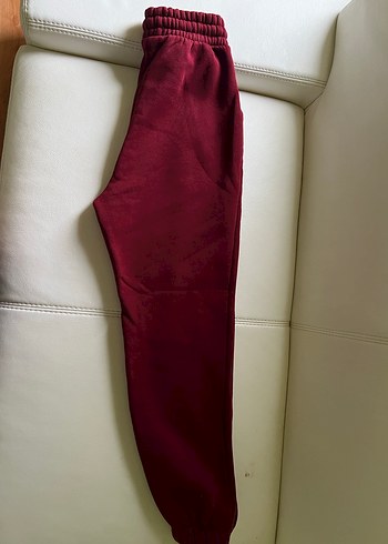 Bordo Kadın Rahat Kesim Eşofman Altı - Görsel 3