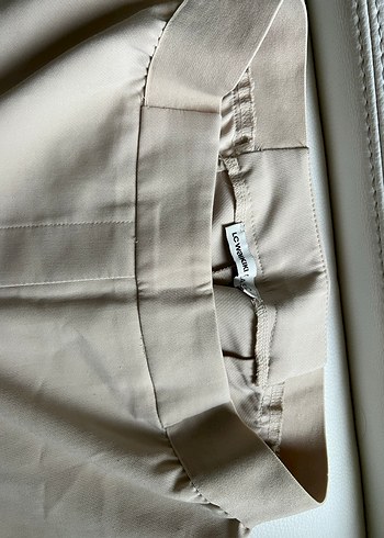 Bej Kadın Kumaş Pantolon - Görsel 3