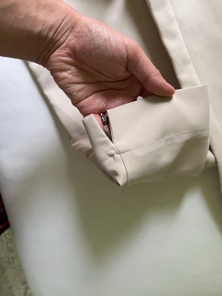 Bej Kadın Kumaş Pantolon - Görsel 4