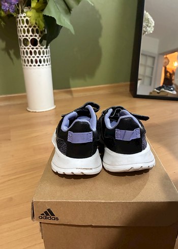 Çocuk Siyah Adidas Spor Ayakkabı - Görsel 3