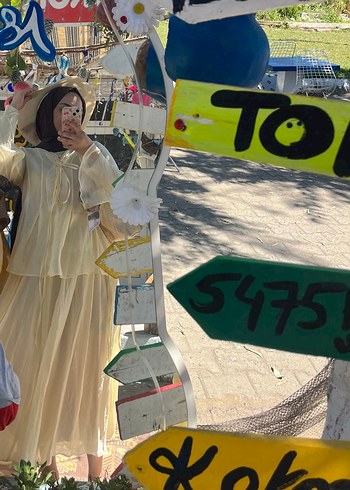 Tereyağı sarısı alt üst etekli takım - Görsel 2