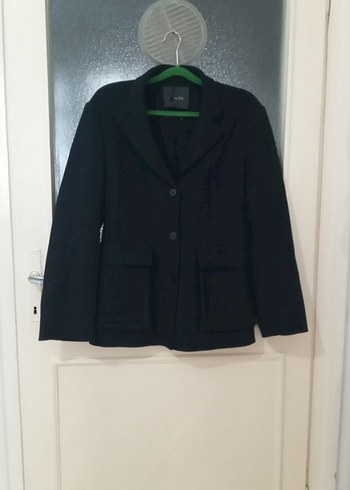 Massimo Dutti Siyah Dugmeli Kadin Blazer Ceket