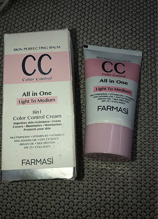 Farmasi Farmasi Cc Krem Light to Medium