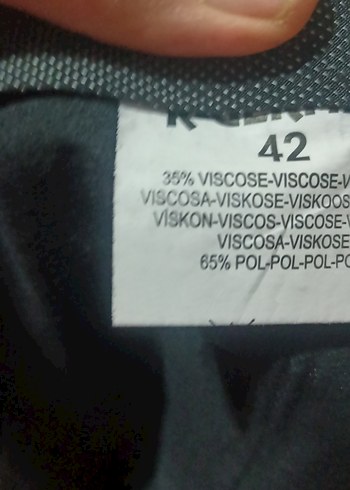 Erkek Siyah Slim Fit Rozet - Görsel 3