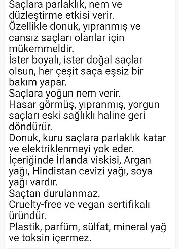 Paradox saç bakım yağı hacmi 75 ml 20 ml kadar kullanıldı benzer - Görsel 4