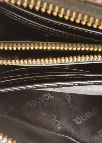 ipekyol siyah rugan cüzdan - Görsel 3