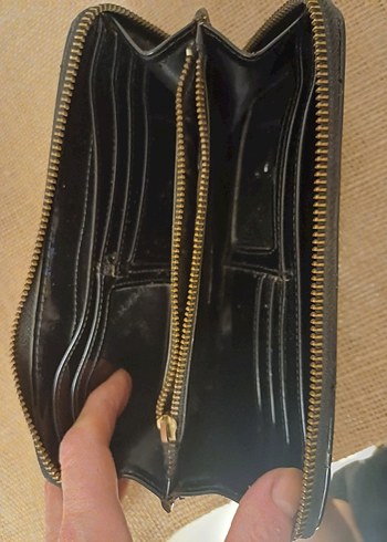 ipekyol siyah rugan cüzdan - Görsel 2