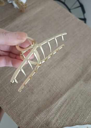 Altın metal Tokalı Kadın Toka - Görsel 4