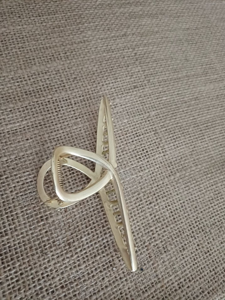 Altın metal Tokalı Kadın Toka - Görsel 2