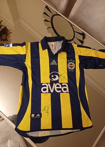 Fenerbahçe orjinal futbolcu imzalı forma - Görsel 2
