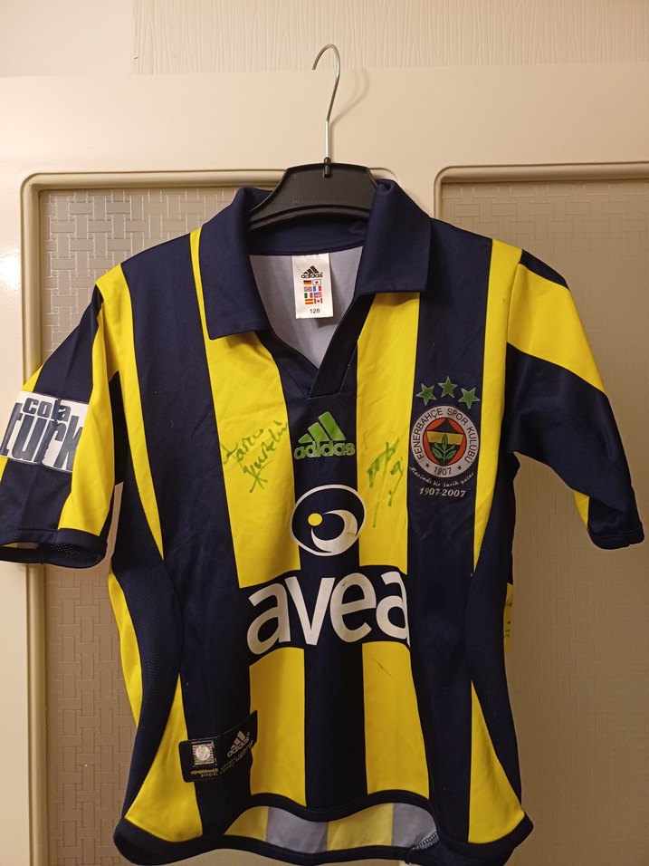 Fenerbahçe orjinal futbolcu imzalı forma - Görsel 3