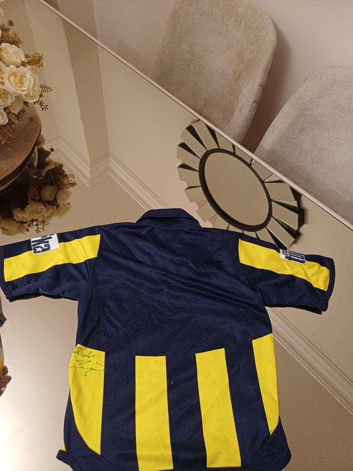 Fenerbahçe orjinal futbolcu imzalı forma - Görsel 4