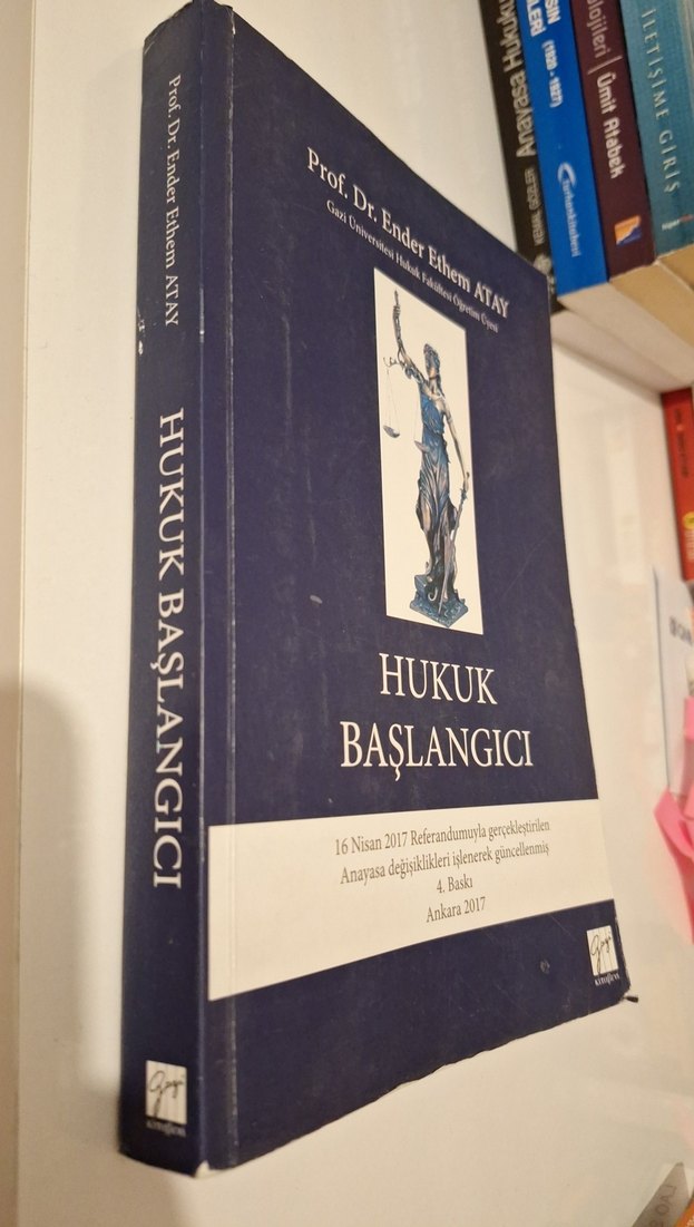 Hukuk Başlangıcı - Prof. Dr. Ender Ethem Atay - Görsel 2