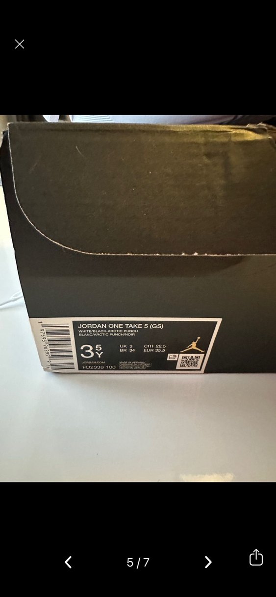 Jordan Beyaz Gri Spor Ayakkabı Velcro - Görsel 4