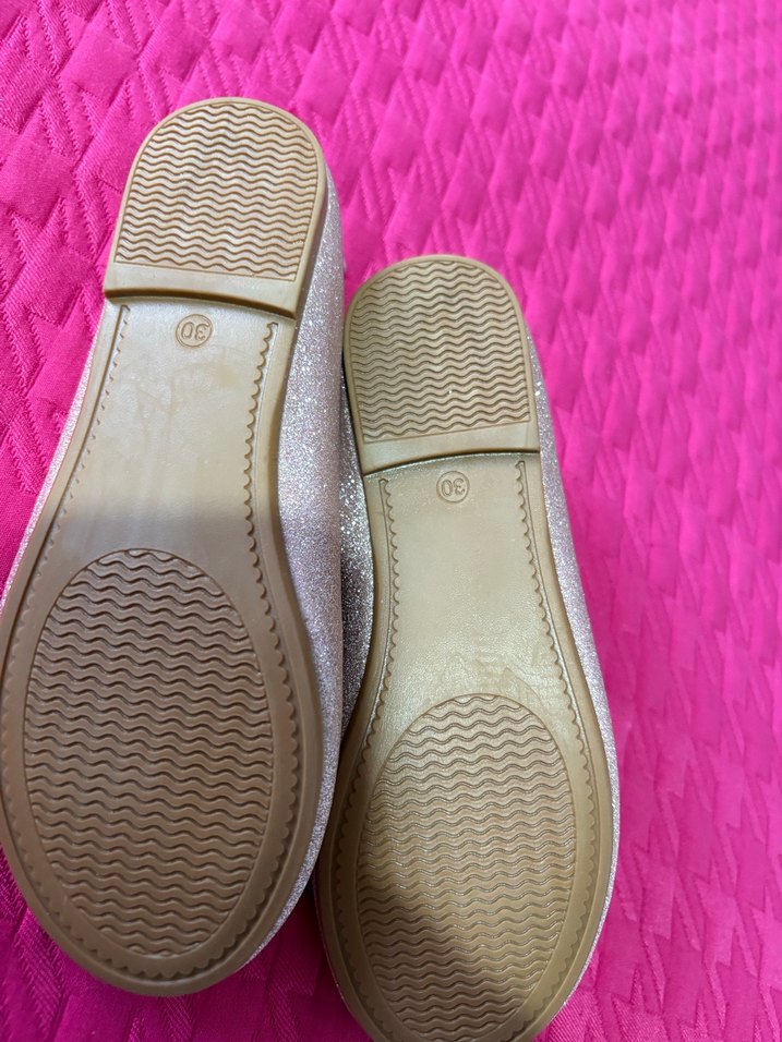 Pembe Fiyonk Detaylı Kız Babet Ayakkabı - Görsel 2