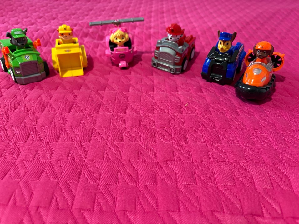 Renkli Paw Patrol Figür Oyuncakları - Görsel 2