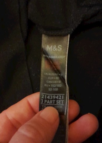 Kadın Siyah Baskılı Pamuklu Sweatshirt Markspencer - Görsel 4