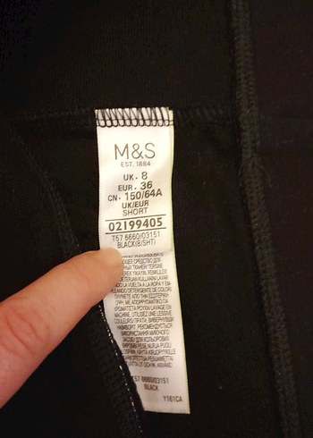 Siyah Kadın Esortman Altı yeni kullanılmadı Marc spencer - Görsel 3