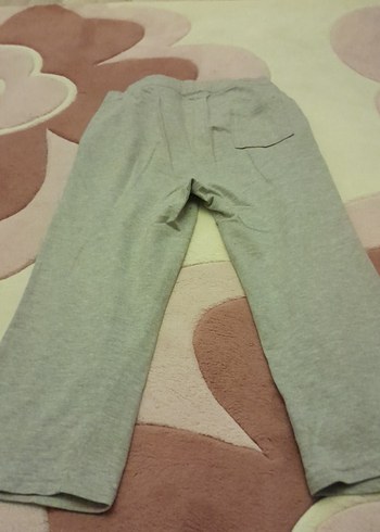 Zara Gri Onden 2 cep arkada 1 cep Kadın Midi Eşofman - Görsel 5