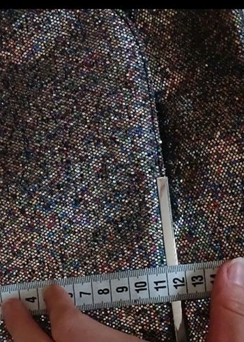 Parlak Simli Kadın Portföy Çanta - Görsel 13