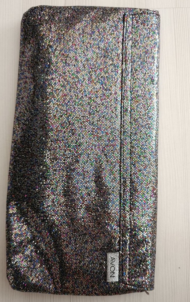 Parlak Simli  Kadın Portföy Çanta - Görsel 3