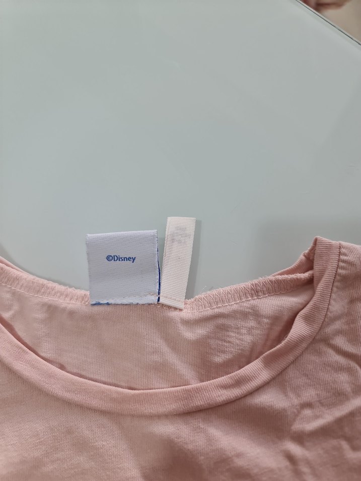 Kız Çocuk Baskılı Uzun Kollu Tişört Pembe - Görsel 5