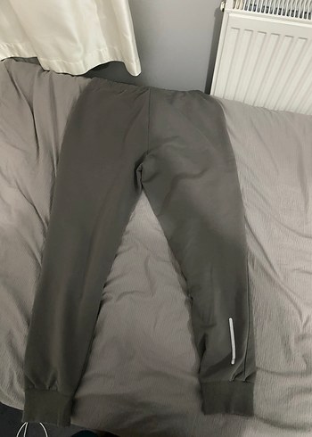 Gri Rahat Kesim Outdoor Erkek Eşofman Altı - Görsel 2