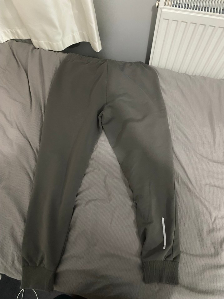 Gri Rahat Kesim Outdoor Erkek Eşofman Altı - Görsel 2