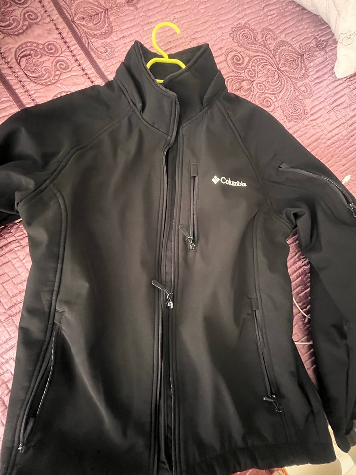 Erkek  Siyah Fermuarlı  Taktık Ceket/ince mont - Görsel 4