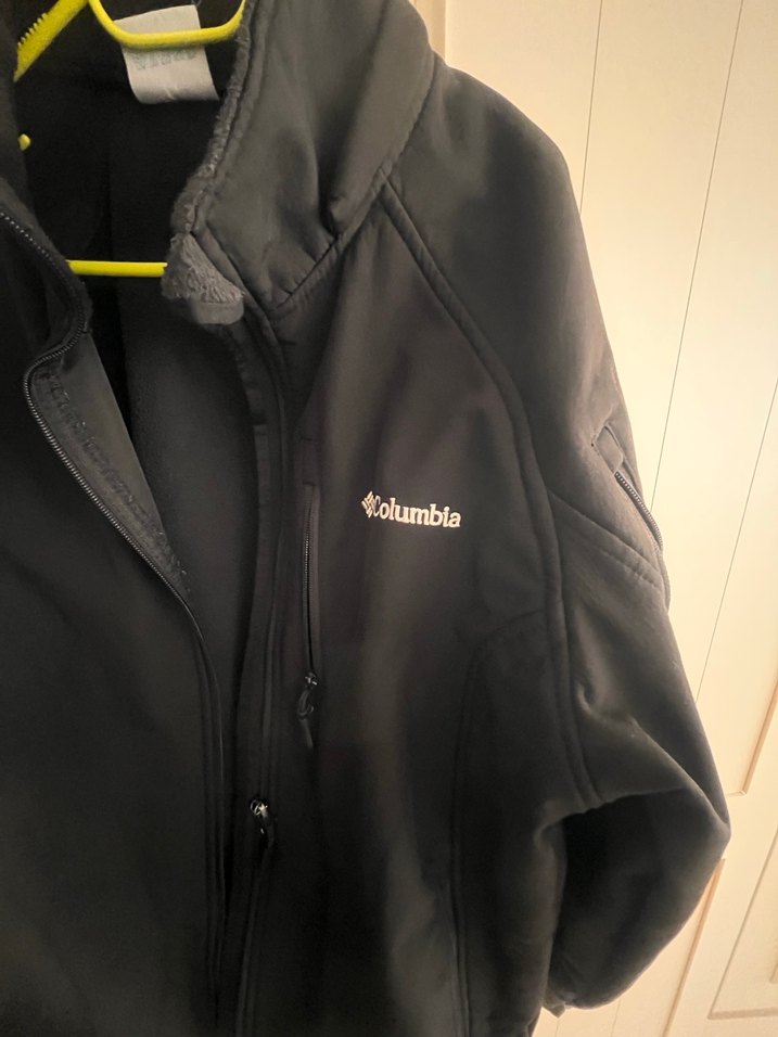 Erkek  Siyah Fermuarlı  Taktık Ceket/ince mont - Görsel 2