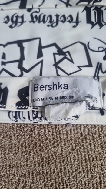 m Beden beyaz Renk Mini üst
