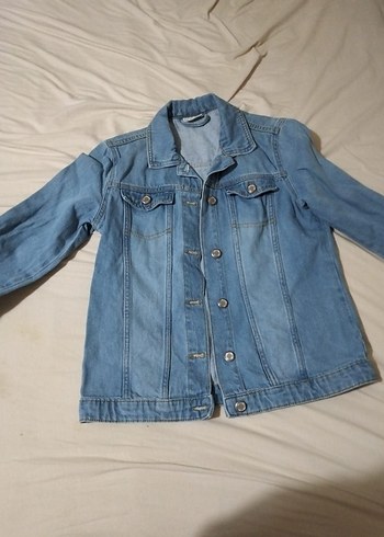 Mavi Denim Düğmeli Kadın Ceket - Görsel 3