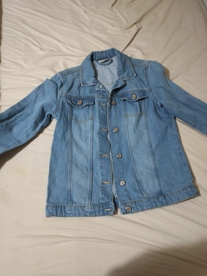 Mavi Denim Düğmeli Kadın Ceket - Görsel 3