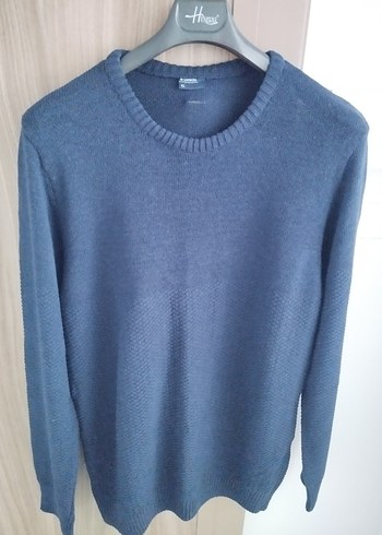 Lacivert Triko Erkek Kazak - Görsel 3