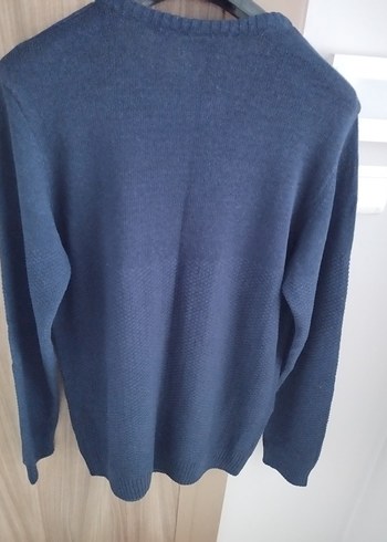 Lacivert Triko Erkek Kazak - Görsel 2