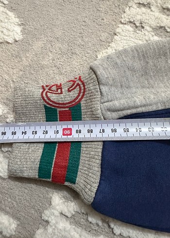 Erkek Fermuarlı Lacivert Eşofman - Görsel 5