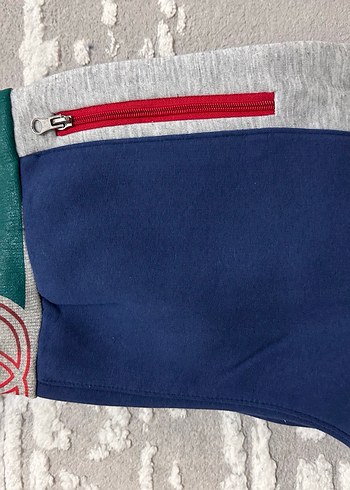 Erkek Fermuarlı Lacivert Eşofman - Görsel 3