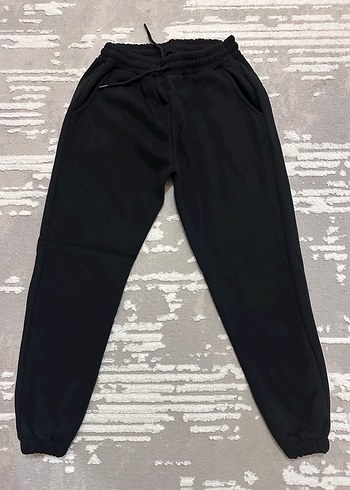 Ünisex Üç İplik Eşofman Altı - Görsel 2