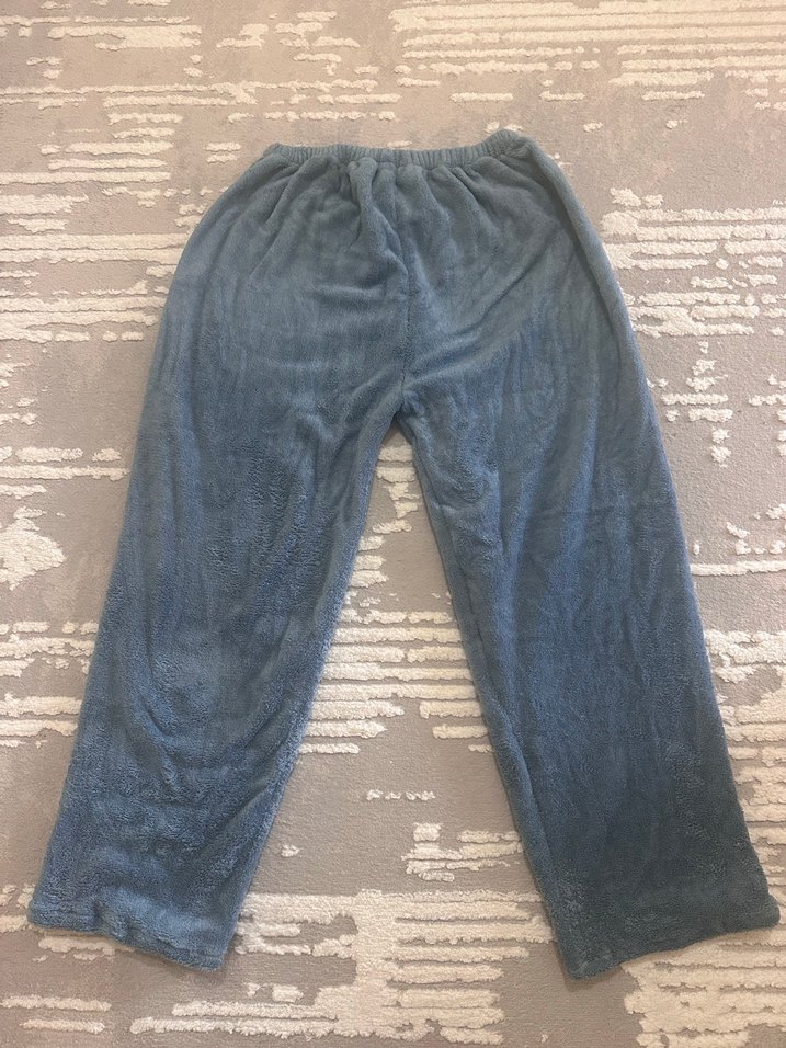 İndigo Peluş Pijama - Görsel 3