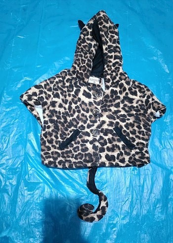 kız çocuk panço - Görsel 4