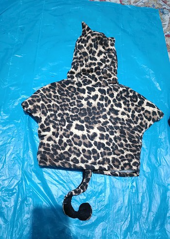 kız çocuk panço - Görsel 2