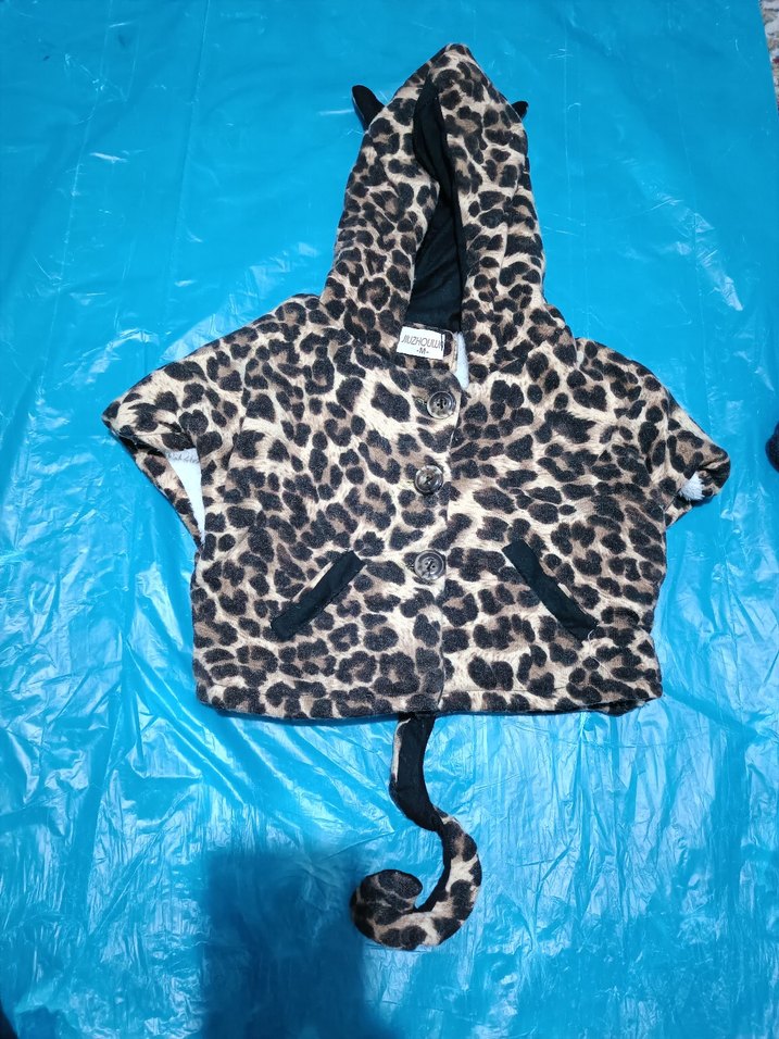 kız çocuk panço - Görsel 4