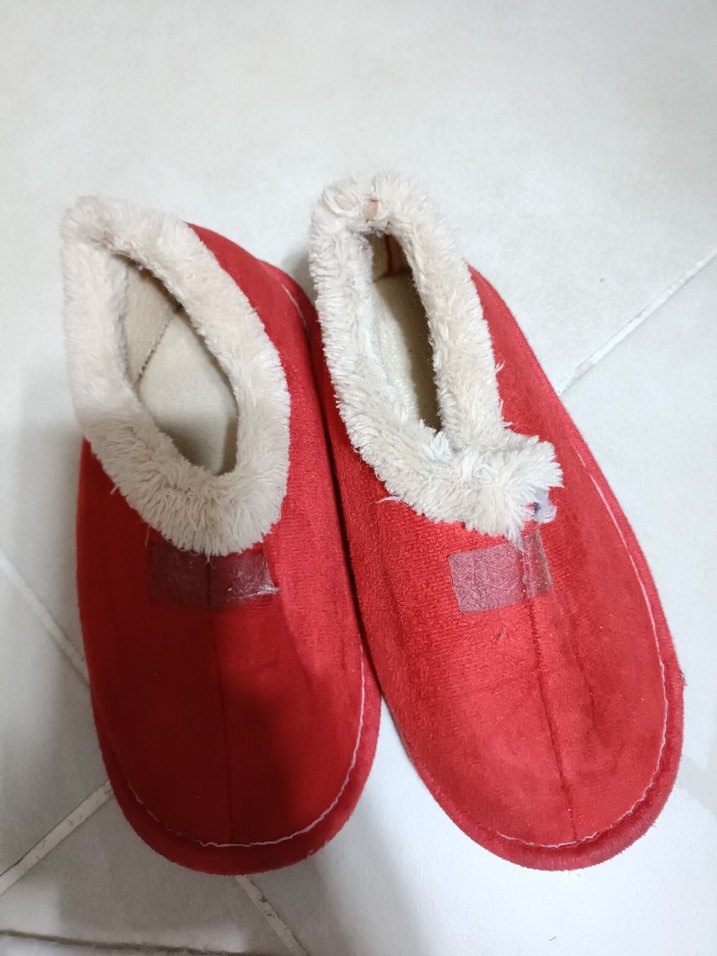 Kız Çocuk  Kürklü Sıcak ev terliği panduf - Görsel 2