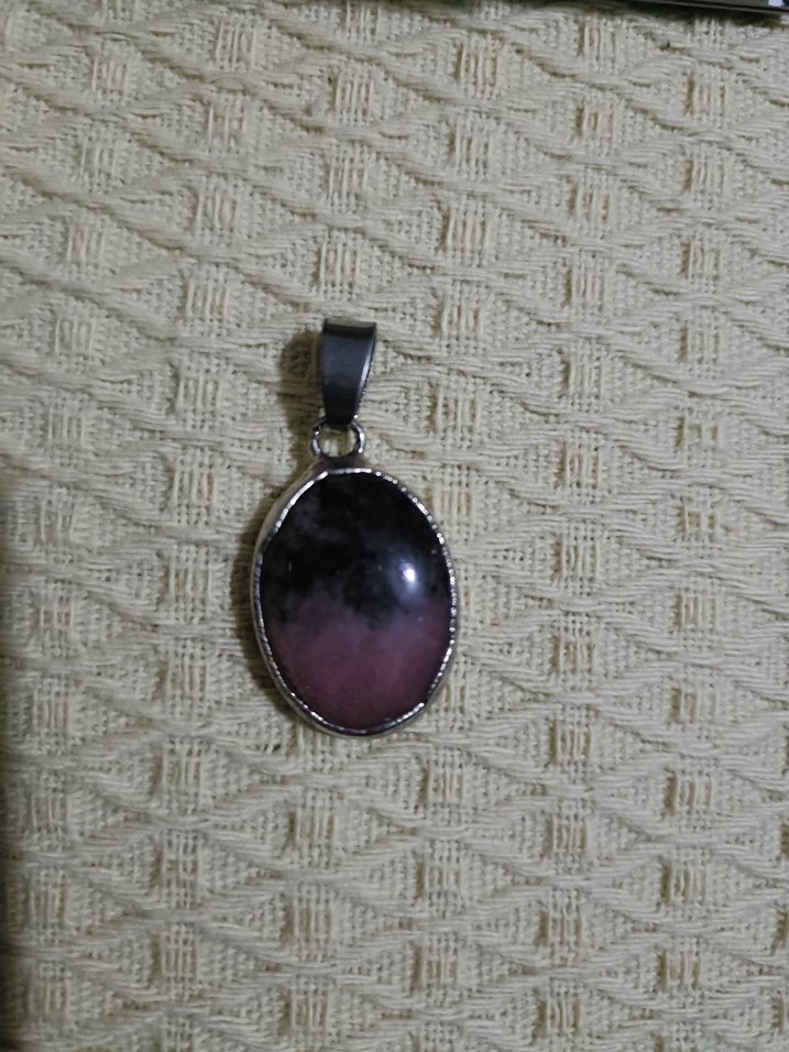 rodonit taşı kolye ucu - Görsel 4